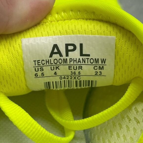 NIB APL WOMEN'S TECHLOOM PHANTOM Energy Clear Neon Color Size 6.5 Sneakers - Picture 10 of 15